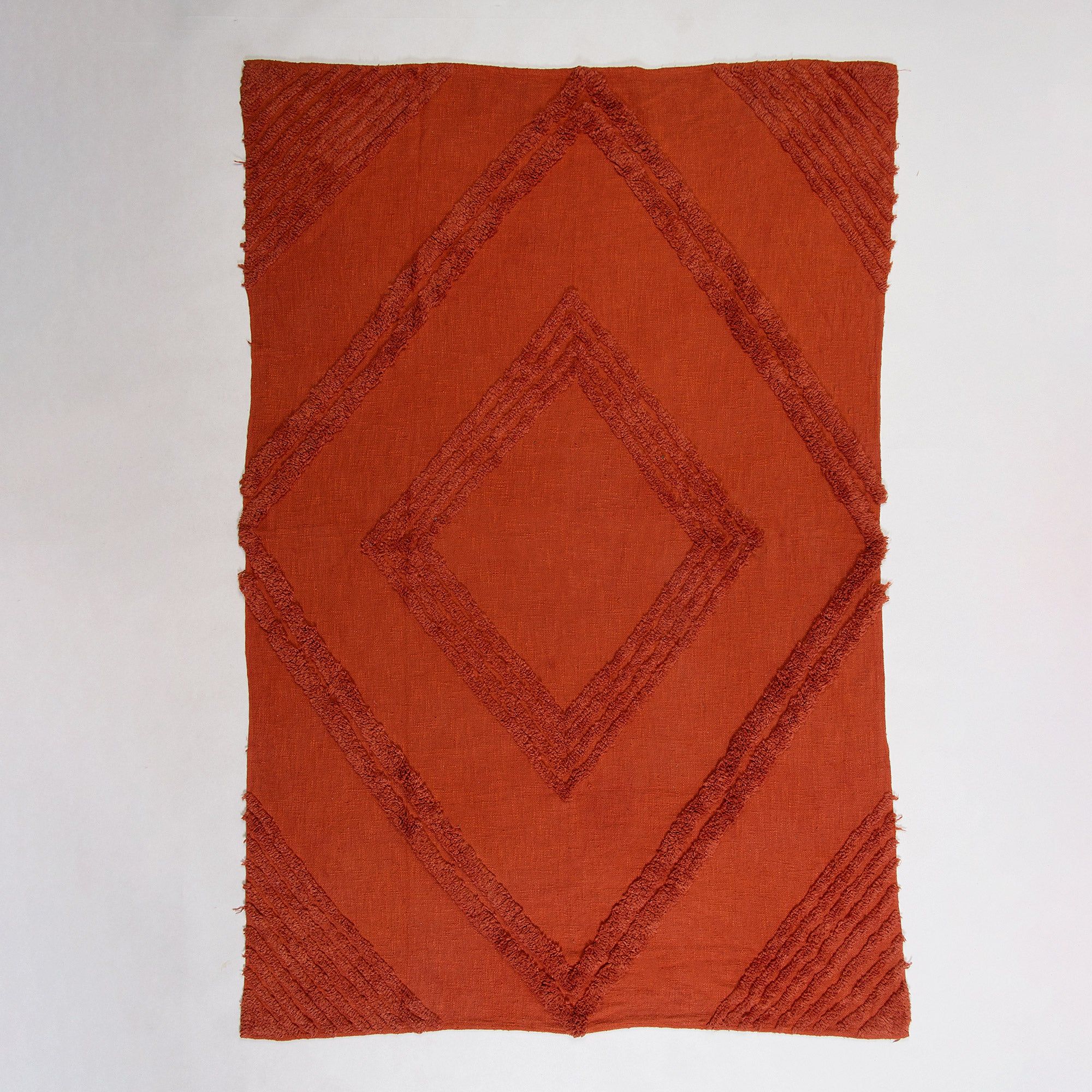 Premium Handmade Cotton Tufted Throw Blanket